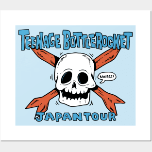 Teenage Bottlerocket Japan Tour Posters and Art